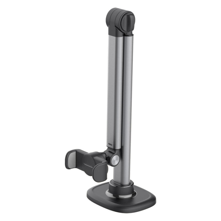 Mobile Live Piercing Bracket Aluminum Alloy 360 Degree Rotation Telescopic Adjustment Bedside Desktop Live Bracket(Gray) - Desktop Holder by buy2fix | Online Shopping UK | buy2fix