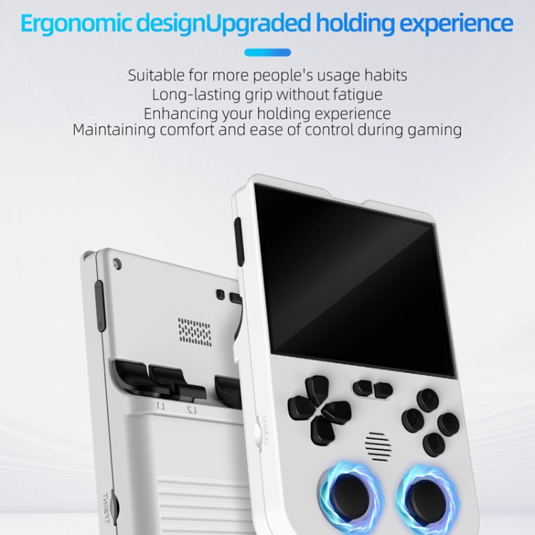 AMPOWN XU10 Handheld Game Console 3.5-Inch IPS Screen Linux System Portable Video Arcade 64G(White) - Pocket Console by AMPOWN | Online Shopping UK | buy2fix