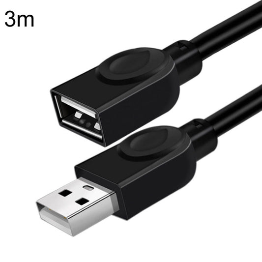 JINGHUA U021E Male To Female Adapter USB 2.0 Extension Cable Phone Computer Converter Cord, Length: 3m - USB Cable by JINGHUA | Online Shopping UK | buy2fix