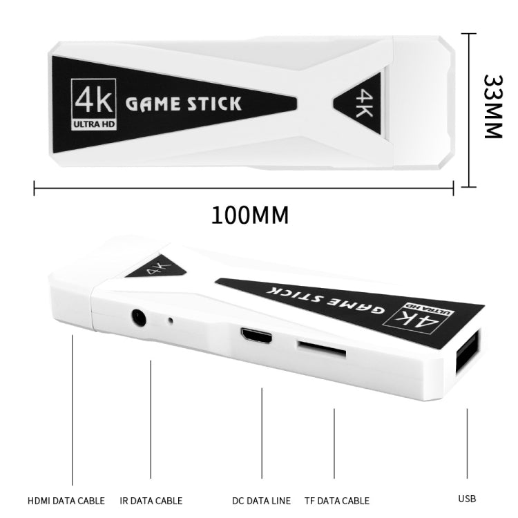 GT68 3D Box Portable Game Console For PSP TV Stick Retro Wireless Gamepad, Small Packaging, Memory: 256G - Pocket Console by buy2fix | Online Shopping UK | buy2fix