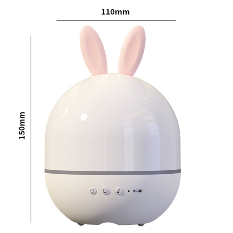 Rotatable Cartoon Atmosphere Projection Lamp Music Night Light, Spec: Plug-in Model(Rabbit) - Projection Lamp by buy2fix | Online Shopping UK | buy2fix