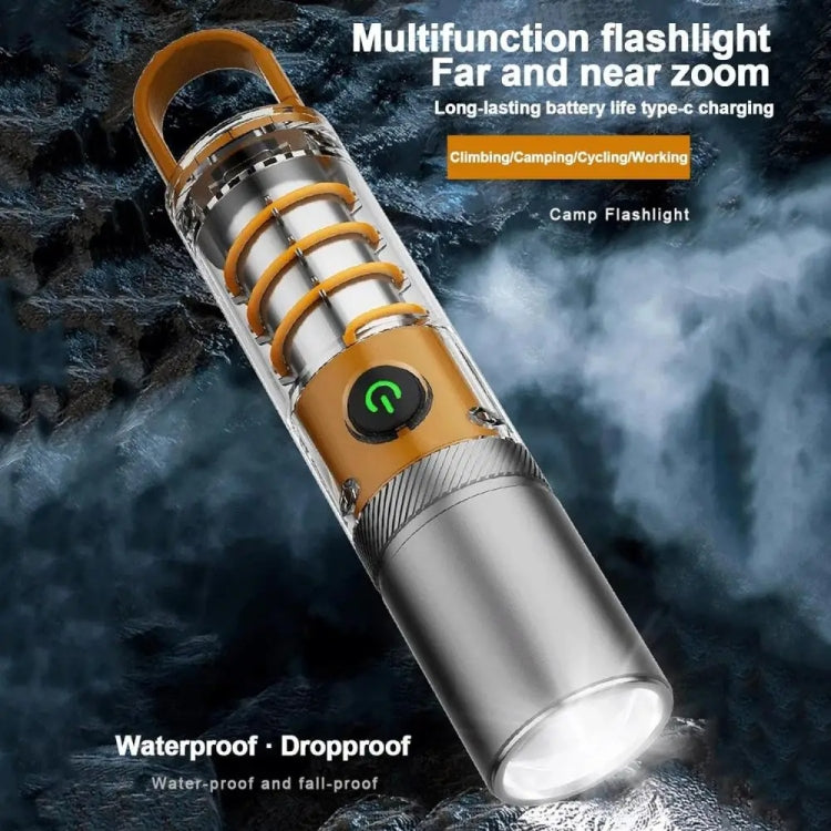 X10-P50 Outdoor LED Flashlight Multi-Functional Camping Lighting Flashlight Portable Rechargeable Work Lamp - LED Flashlight by buy2fix | Online Shopping UK | buy2fix