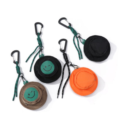 Portable Fisherman Hat Bag Coin Key Pouch Mini Bag Hanger, Color: Orange - Wallets by buy2fix | Online Shopping UK | buy2fix