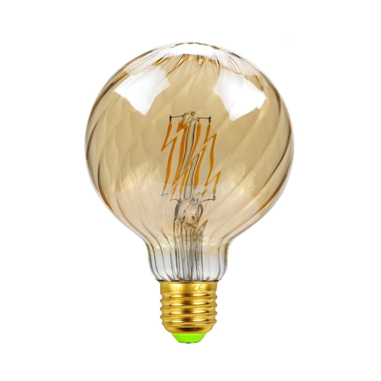 E27 Screw Port LED Vintage Light Shaped Decorative Illumination Bulb, Style: G95 Oblique Gold(110V 4W 2700K) - LED Blubs & Tubes by buy2fix | Online Shopping UK | buy2fix