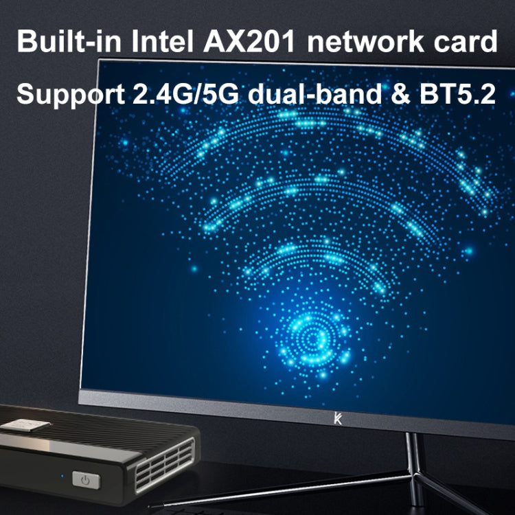 M6 N100 8G+512G US Plug 11th Gen Intel Jasper Lake N5105 4K/60FPS HD Pocket Mini PC - Windows Mini PCs by buy2fix | Online Shopping UK | buy2fix