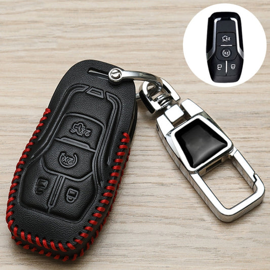 For Ford Car Key Cover Keychain Anti-lost Number Plate, Style: F - Car Key Cases by buy2fix | Online Shopping UK | buy2fix