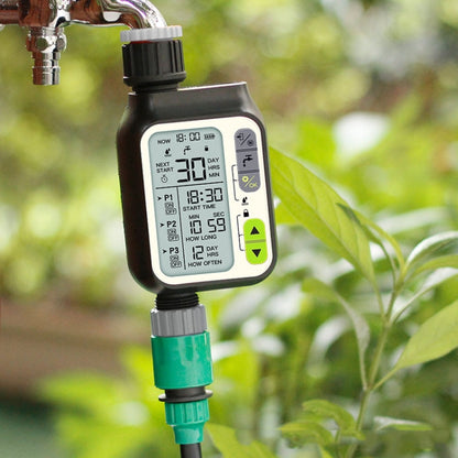NADSTER Garden Screen Timed Automatic Rain Sensor Flower Waterer, Specification: Single Outlet - Watering & Irrigation by NADSTER | Online Shopping UK | buy2fix