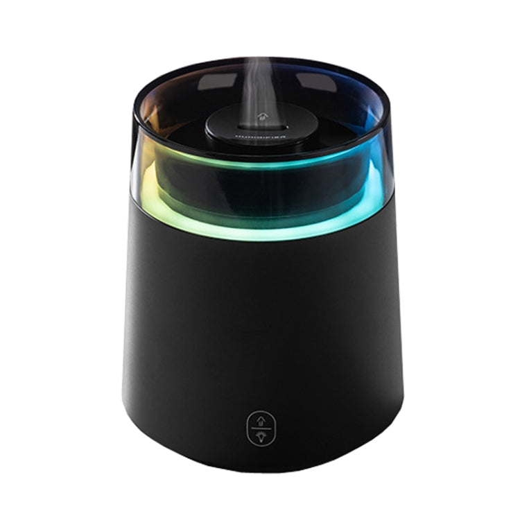 H10 Home Portable Office Aromatherapy Diffuser Running Horse Night Light Large Fog Humidifier(Black) - Air Purifiers & Accessories by buy2fix | Online Shopping UK | buy2fix