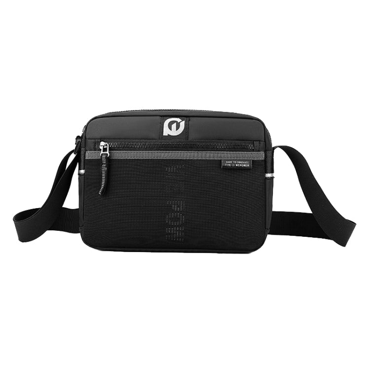 WEPOWER Men Outdoor Casual Nylon Crossbody Bag Single Shoulder Satchel(Black) - Single-shoulder Bags by WEPOWER | Online Shopping UK | buy2fix