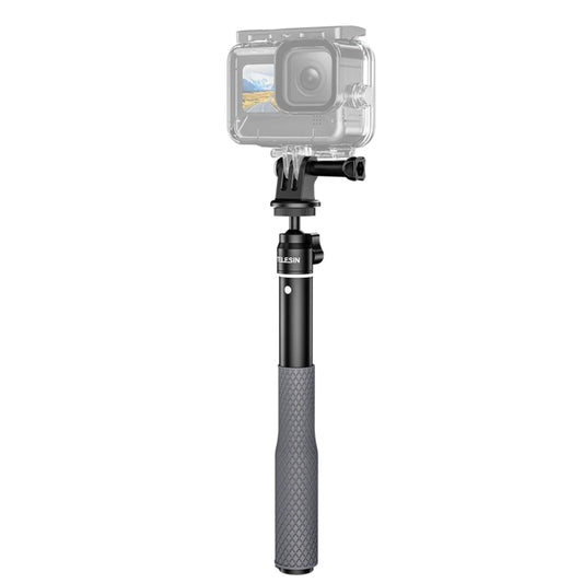 TELESIN WSS-001 65.4cm Aluminum Alloy Waterproof Ball Head Selfie Stick Diving Shooting Sports Camera Extension Stick - Extendable Pole by TELESIN | Online Shopping UK | buy2fix