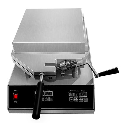 Japanese Paper Thin Seafood Cracker Pancake Machine US Plug 110V 2200W - Bulit-in Ovens & Accessories by buy2fix | Online Shopping UK | buy2fix