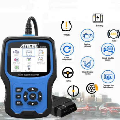 ANCEL BM700 For BMW Full System Diagnostic OBDII Tester Maintenance And Resetting Repair Tools - Electronic Test by ANCEL | Online Shopping UK | buy2fix