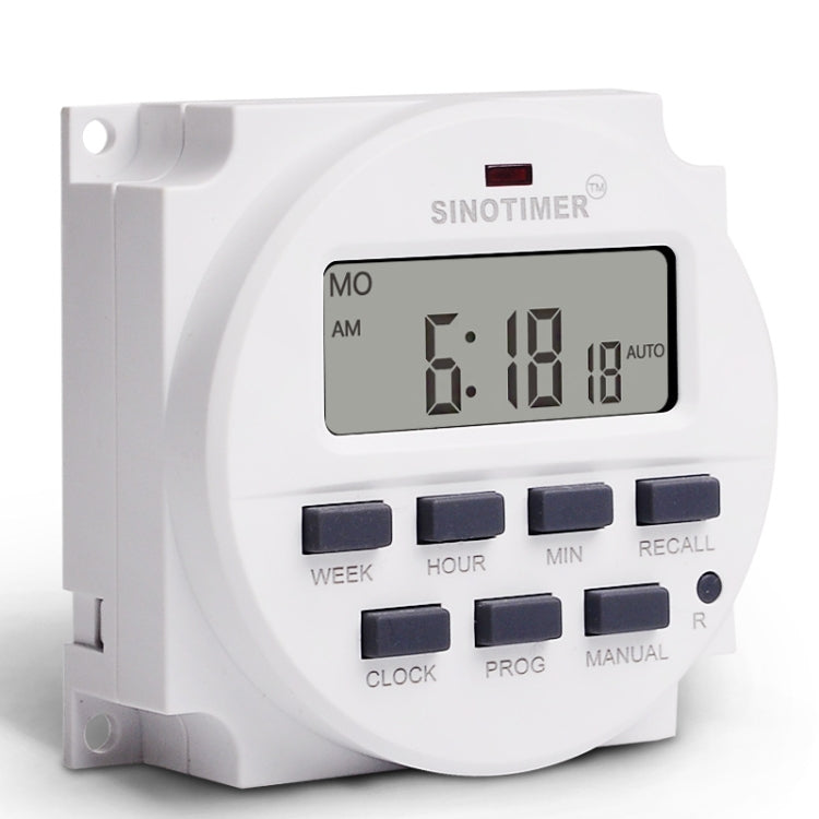 SINOTIMER TM618N-6V 7 Days Weekly Programmable Digital Electronic Timer Switch - Switch by SINOTIMER | Online Shopping UK | buy2fix