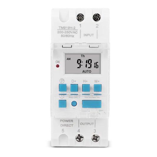 SINOTIMER TM919H-3 24V 16A DIN Rail 4 Pins Voltage Output Digital Switch Timer Automatic Cycle Timing Controller - Switch by SINOTIMER | Online Shopping UK | buy2fix