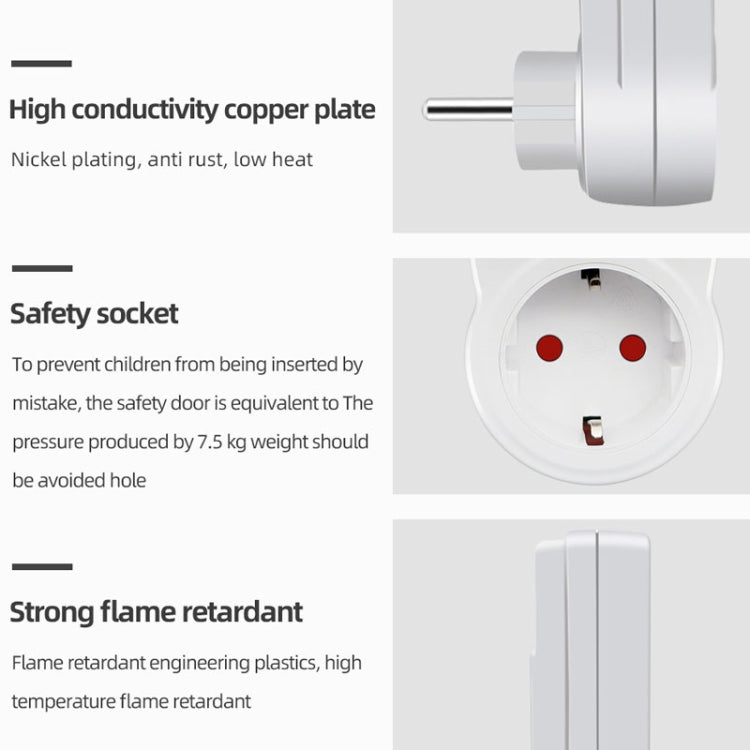 Intelligent Digital Thermostat Countdown Temperature Control Switch Socket Timing Temperature Controller(UK) - Smart Socket by buy2fix | Online Shopping UK | buy2fix