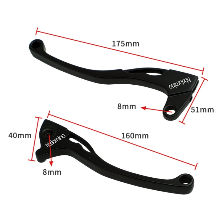 For MIO LC135 Motorcycle Brake Lever Clutch Control Lever Horn Handle - Motorbike Brakes by buy2fix | Online Shopping UK | buy2fix