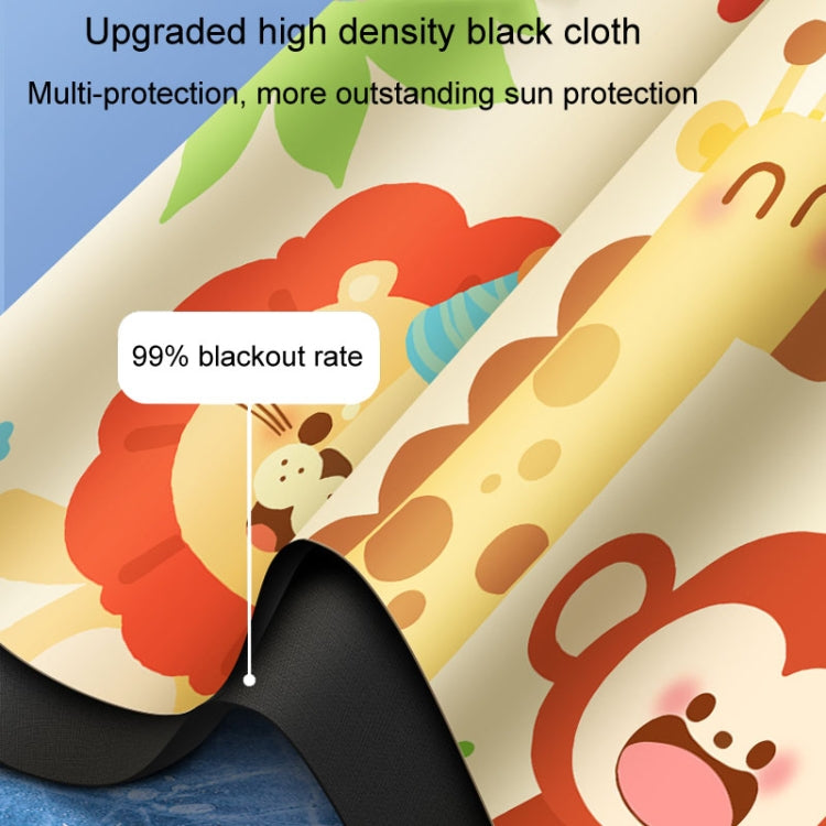 Suction Cup Car Sunshade Children Rear Side Window Insulation Sunscreen Cartoon Car Curtain, Style: Swing - Window Foils & Solar Protection by buy2fix | Online Shopping UK | buy2fix