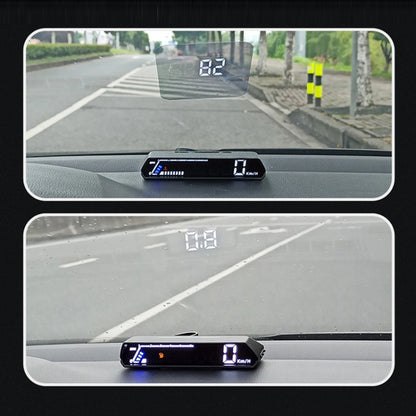 Head-up Display OBD Multi-function Vehicle Instrument Oil Temperature Gearbox Monitoring Screen(S100) - Head Up Display System by buy2fix | Online Shopping UK | buy2fix