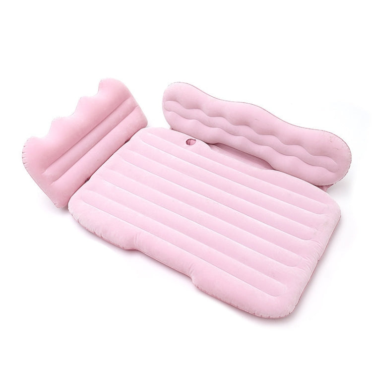 Car Inflatable Bed Multifunctional Outdoor Camping Sleeping Mat, Color: Pink - Seat Accessories by buy2fix | Online Shopping UK | buy2fix