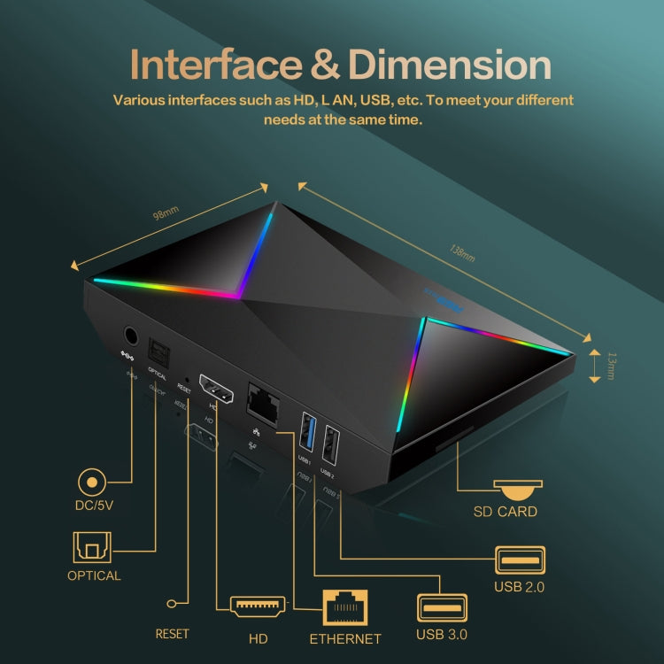 2G+16G EU Plug R69PLUS Allwinner H728 Octa-Core ARM Cortex A55 Android 14 Network Box Player - Others by buy2fix | Online Shopping UK | buy2fix