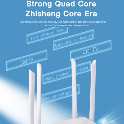 Asian B1/3/5/7/8/38/40/41 4G Wireless CPE Router Plug-in Mobile WiFi, EU Plug - Wireless Routers by buy2fix | Online Shopping UK | buy2fix