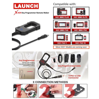 Launch Key Programmer + 4 Key Super Chip Smart Card Set(X431) - Code Readers & Scan Tools by Launch | Online Shopping UK | buy2fix