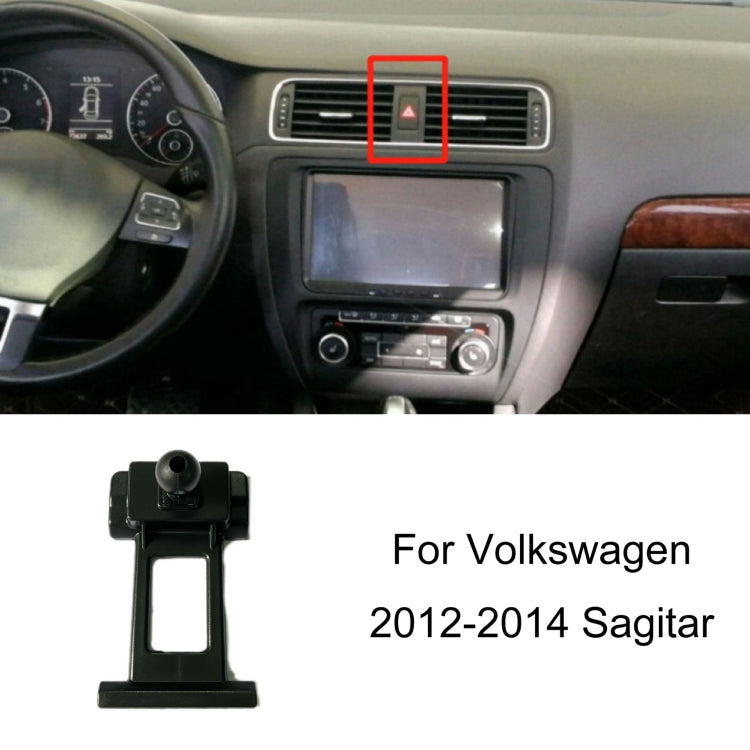 For Volkswagen Car Air Outlet Modified Mobile Phone Holder Base, Model: 12-14 Sagitar - Special Car Holders by buy2fix | Online Shopping UK | buy2fix