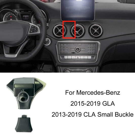 For Mercedes-Benz Mobile Phone Holder Car Air Outlet Base, Model: 15-19 GLA/13-19 CLA Small Buckle - Special Car Holders by buy2fix | Online Shopping UK | buy2fix