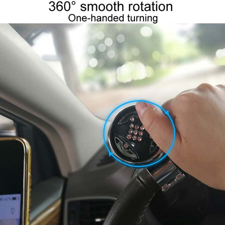 Car Steering Wheel Foldable Ball Bearing Turning Booster, Style: Electroplating - Steering Wheel Accessories by buy2fix | Online Shopping UK | buy2fix