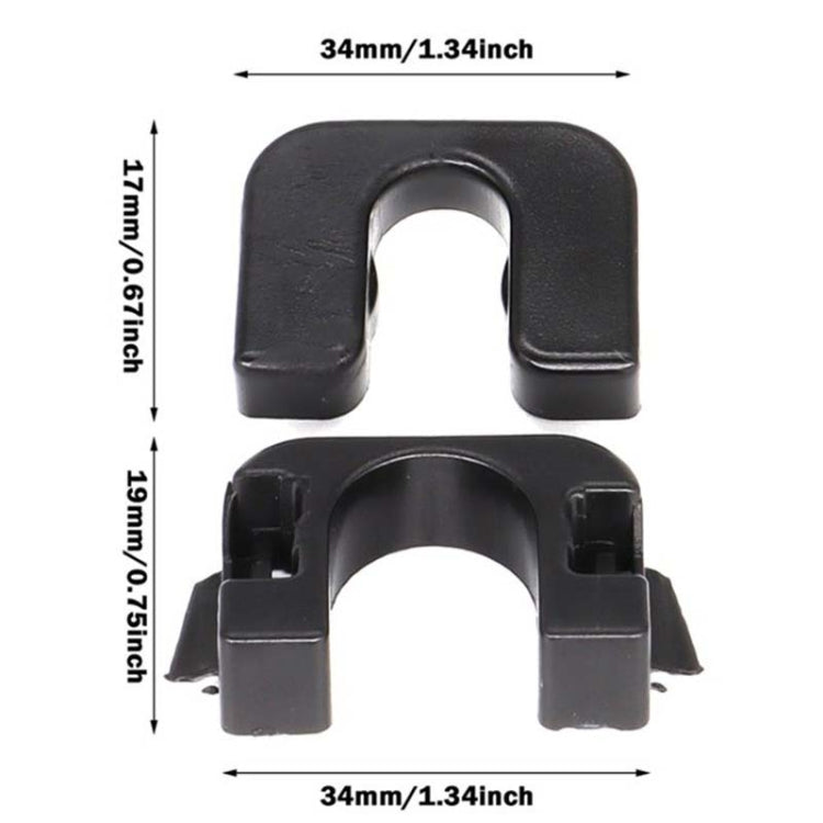 2pcs / Set For Ford Focus / Mondeo / Fiesta / C-Max Car Trunk Lid Clip Holder - Trunk & Bumper Accessories by buy2fix | Online Shopping UK | buy2fix