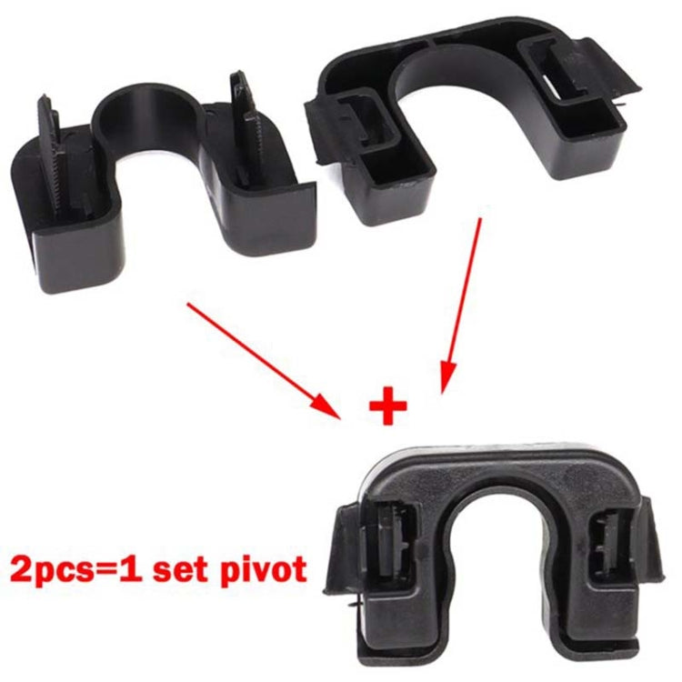 2pcs / Set For Ford Focus / Mondeo / Fiesta / C-Max Car Trunk Lid Clip Holder - Trunk & Bumper Accessories by buy2fix | Online Shopping UK | buy2fix