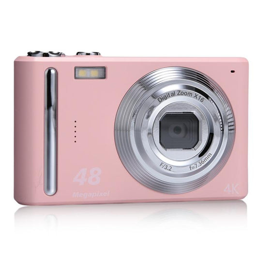 DC03H 2.4-Inch 16X Digital Zoom Electronic Image Stabilization 4K HD Digital Camera(Pink) - Children Cameras by buy2fix | Online Shopping UK | buy2fix