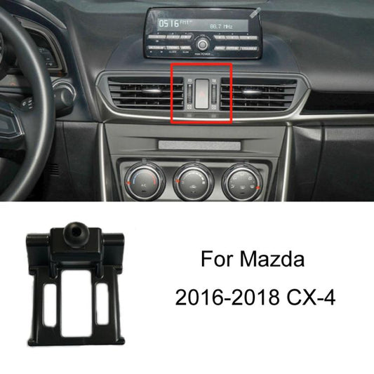 For Mazda Car-Mounted Special Mobile Phone Navigation Bracket Base, Model: 16-18 CX-4 - Special Car Holders by buy2fix | Online Shopping UK | buy2fix