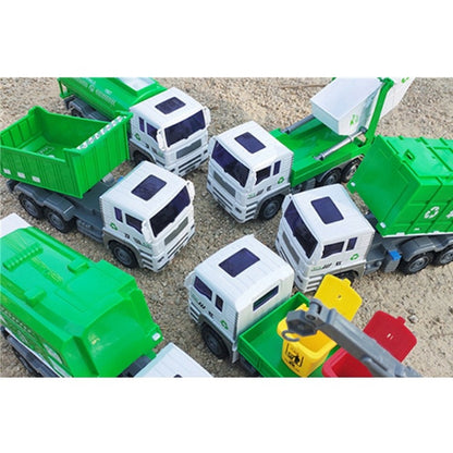 6 in 1 Large Children Toy Car Set Inertial Driving Force Trucks Toy(Sanitation Trucks) - Model Toys by buy2fix | Online Shopping UK | buy2fix