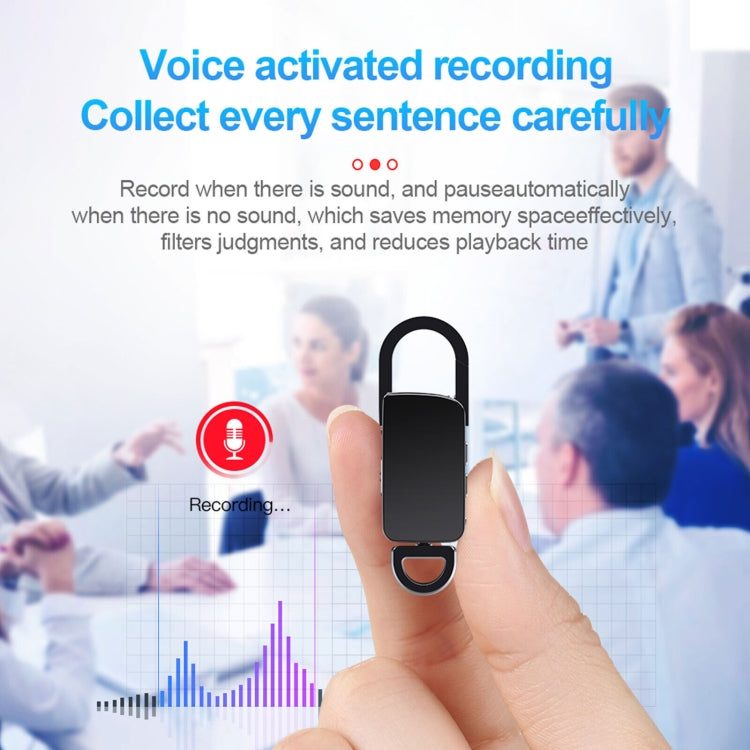 S20 8GB Keychain HD Noise Reduction Portable Recording Pen - U-Disk Recorder by buy2fix | Online Shopping UK | buy2fix