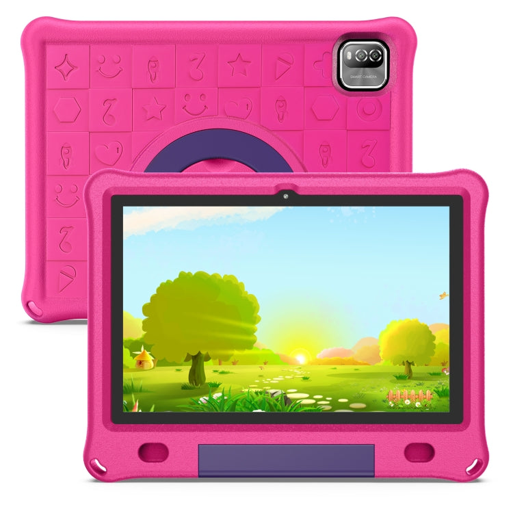 Pritom B10K Kids Tablet PC, 10.1 inch, 3GB+64GB, Android 12 RK3562 Quad Core CPU, Support 2.4G WiFi / BT 4.0, Global Version with Google Play (Rose Red) -  by PRITOM | Online Shopping UK | buy2fix