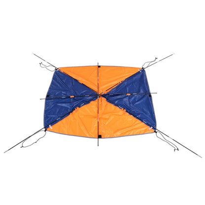 68347 Folding Awning Canoe Rubber Inflatable Boat Parasol Tent for 2 Person,Boat is not Included - Marine Accessories & Parts by buy2fix | Online Shopping UK | buy2fix