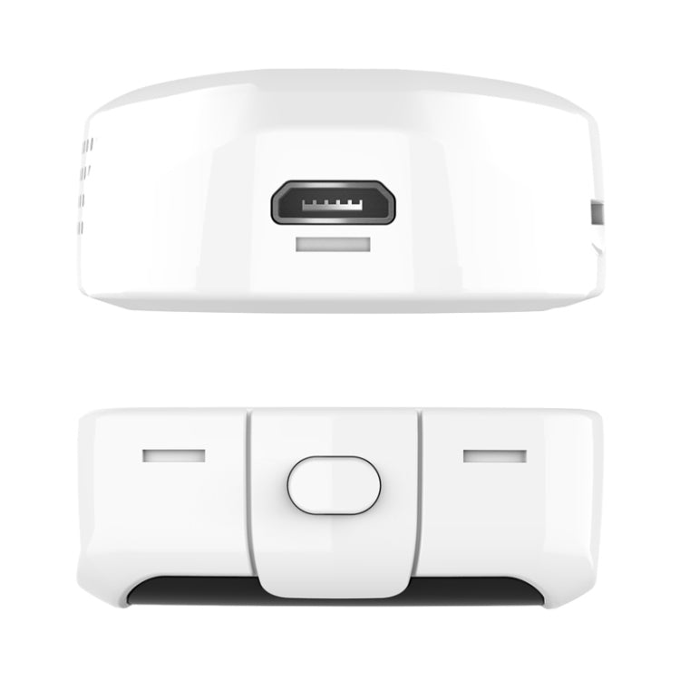 CAMSOY S6 HD 1280 x 720P 70 Degree Wide Angle Wearable Wireless WiFi Intelligent Surveillance Camera, Support Infrared Right Vision & Motion Detection Alarm & Loop Recording(White) - Security by CAMSOY | Online Shopping UK | buy2fix