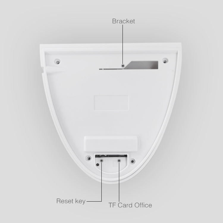 DP16 2.0 Megapixel 42 LEDs Garden Light Smart Camera, Support Motion Detection / Night Vision / Voice Intercom / TF Card, UK Plug - Security by buy2fix | Online Shopping UK | buy2fix