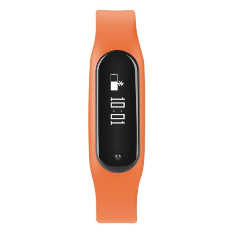 CHIGU C6 0.69 inch OLED Display Bluetooth Smart Bracelet, Support Heart Rate Monitor / Pedometer / Calls Remind / Sleep Monitor / Sedentary Reminder / Alarm / Anti-lost, Compatible with Android and iOS Phones (Orange) - Smart Wear by buy2fix | Online Shopping UK | buy2fix