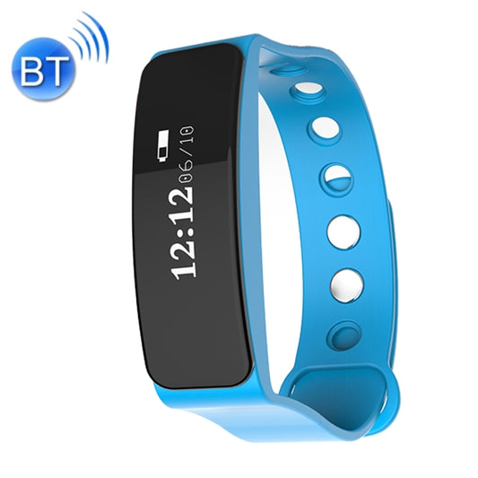 TLW05 0.86 inch OLED Display Bluetooth Smart Bracelet, IP66 Waterproof Support Pedometer / Calls Remind / Sleep Monitor / Sedentary Reminder / Alarm / Remote Capture, Compatible with Android and iOS Phones (Blue) - Smart Wear by buy2fix | Online Shopping UK | buy2fix