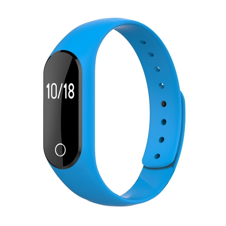 TLW25 0.42 inch OLED Display Bluetooth Smart Bracelet, IP66 Waterproof, Support Heart Rate Monitor / Pedometer / Calls Remind / Sleep Monitor / Sedentary Reminder / Alarm / Remote Capture, Compatible with Android and iOS Phones (Blue) - Smart Wear by buy2fix | Online Shopping UK | buy2fix