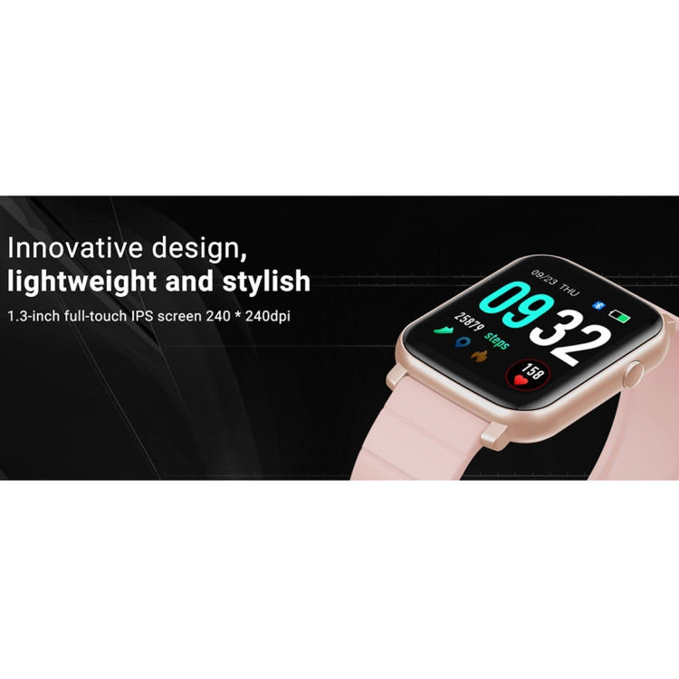 SMA-F1 1.3 inch TFT Full Touch Screen IP68 Waterproof Smart Sports Watch, Support Dynamic Heart Rate & Blood Pressure & Sleep Detection / Bluetooth / Alarm Clock / Photo Control(Black) - Smart Wear by buy2fix | Online Shopping UK | buy2fix