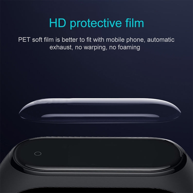 5 PCS PET Soft Screen Protective Film for Xiaomi Mi Band 5/6 - Smart Wear by buy2fix | Online Shopping UK | buy2fix