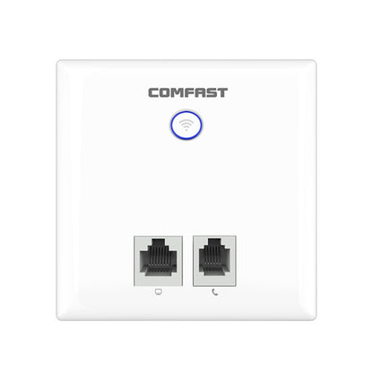 COMFAST CF-E537AC 750Mbps Dual Band Indoor Wall WiFi AP - Wireless Routers by COMFAST | Online Shopping UK | buy2fix