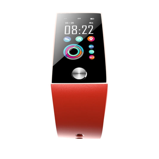 S28 1.14 inch TFT Color Screen IPX67 Waterproof Bluetooth Smartwatch, Support Call Reminder/ Heart Rate Monitoring /Blood Pressure Monitoring/ Sleep Monitoring (Red) - Smart Wear by buy2fix | Online Shopping UK | buy2fix