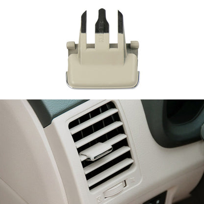 For Toyota Corolla Left-hand Drive Car Left and Right Air Conditioning Air Outlet Paddle (Beige) - Air Conditioning System by buy2fix | Online Shopping UK | buy2fix