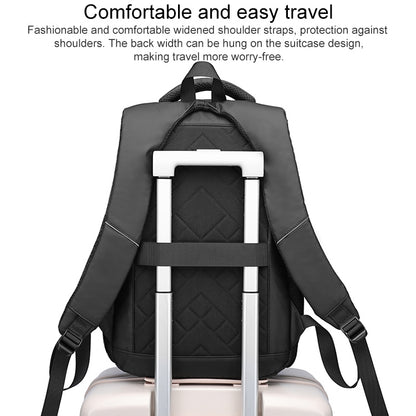 cxs-622 Multifunctional Oxford Laptop Bag Backpack (Grey) - Backpack by buy2fix | Online Shopping UK | buy2fix