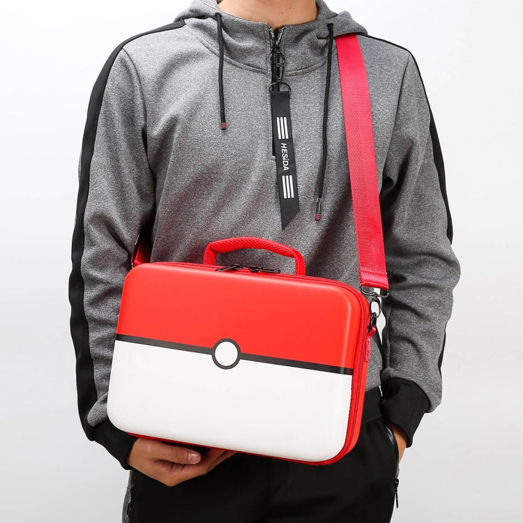 Multi-function Portable Slant Single Shoulder Storage Bag Suitcase Protective Box for Nintendo Switch(Red) - Bags by buy2fix | Online Shopping UK | buy2fix