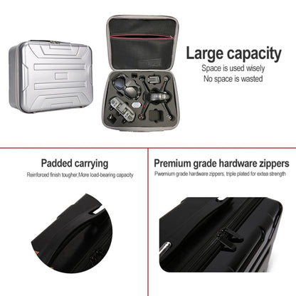 Portable Hard Case Carrying Travel Storage Box Waterproof Hard Case Storage Bag for DJI FPV(Black) - DJI & GoPro Accessories by buy2fix | Online Shopping UK | buy2fix